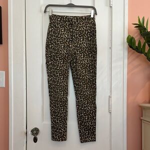 We The Free Skinny Leopard Pants: 25” custom tailored curvier fit